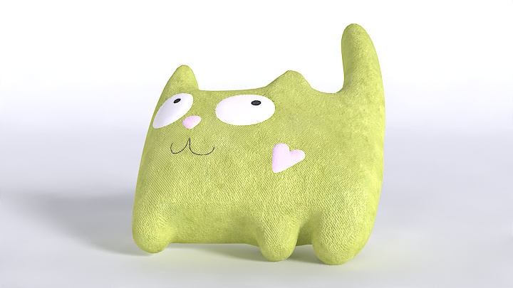 渲染模型_枕头105