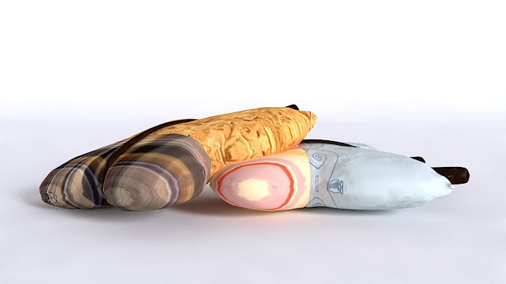 渲染模型_枕头124