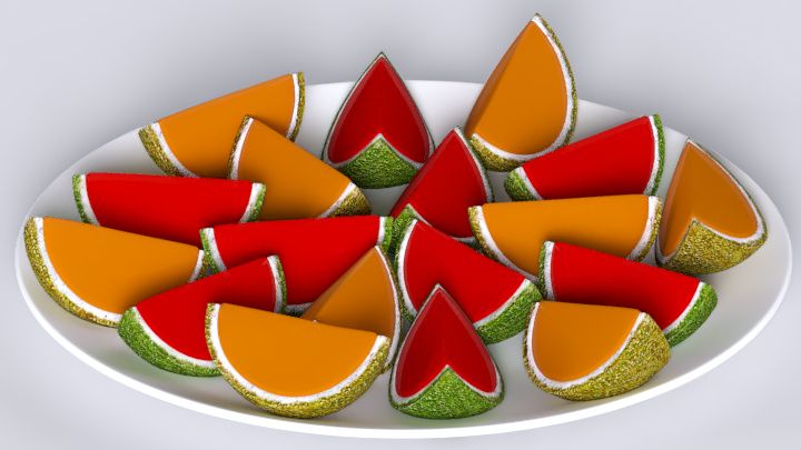 渲染模型_果冻糖001