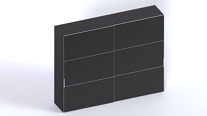 渲染模型_柜子1809