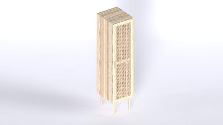 渲染模型_柜子1810