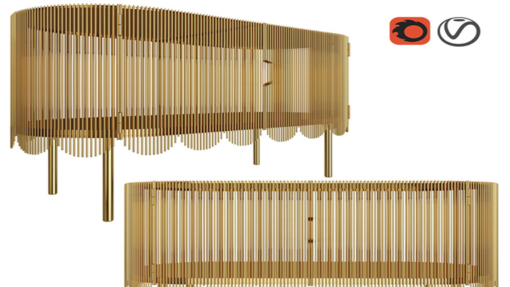 渲染模型_柜子1858