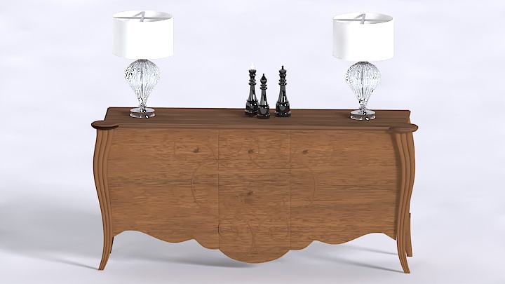 渲染模型_柜子1931