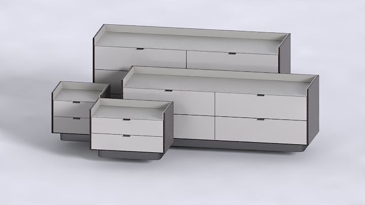 渲染模型_柜子1940