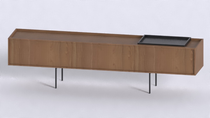 渲染模型_柜子1946