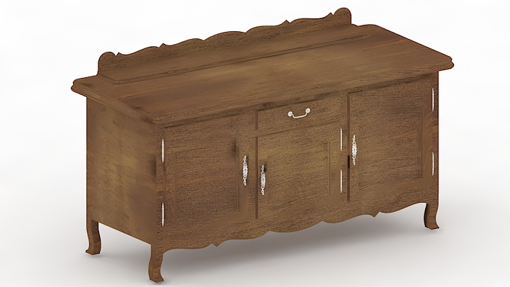 渲染模型_柜子1985