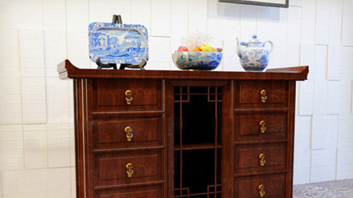 渲染模型_柜子2034