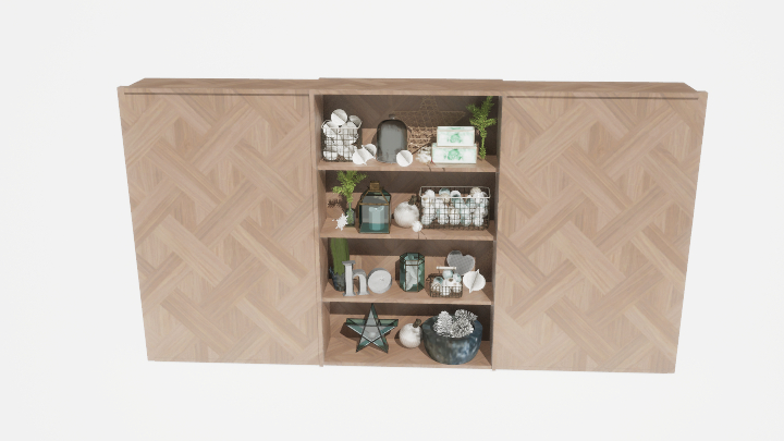 渲染模型_柜子2037