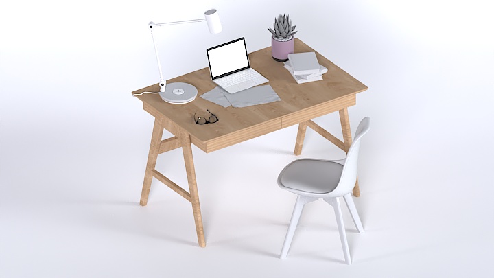 渲染模型_桌子1848