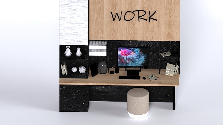 渲染模型_桌子1851