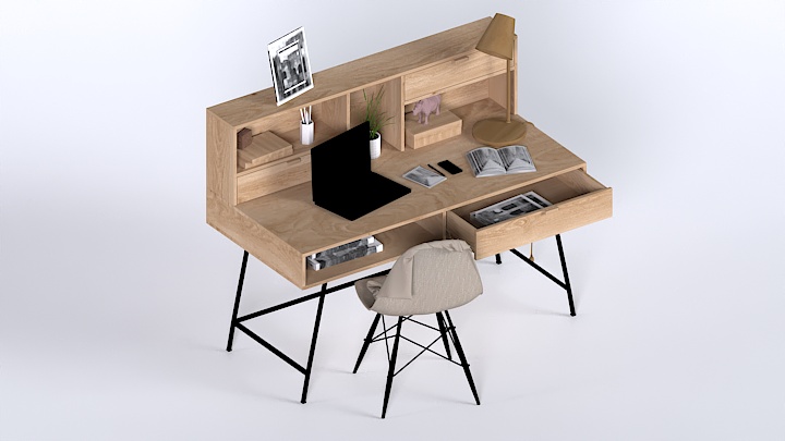 渲染模型_桌子1885