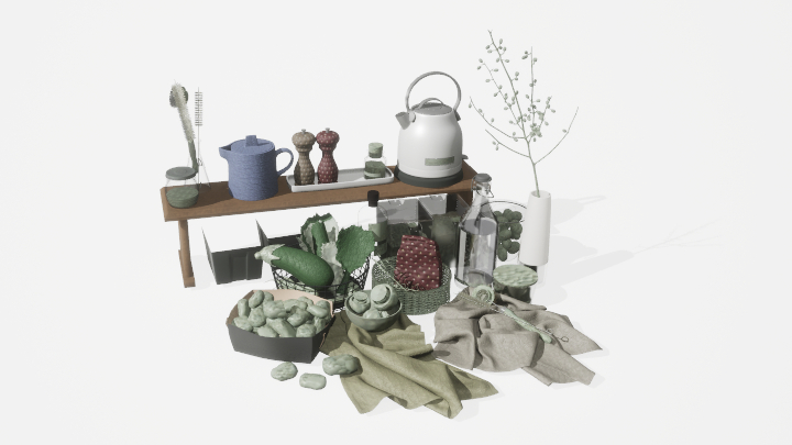 渲染模型_桌子1960