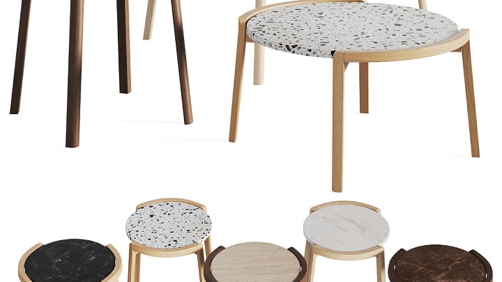 渲染模型_桌椅452