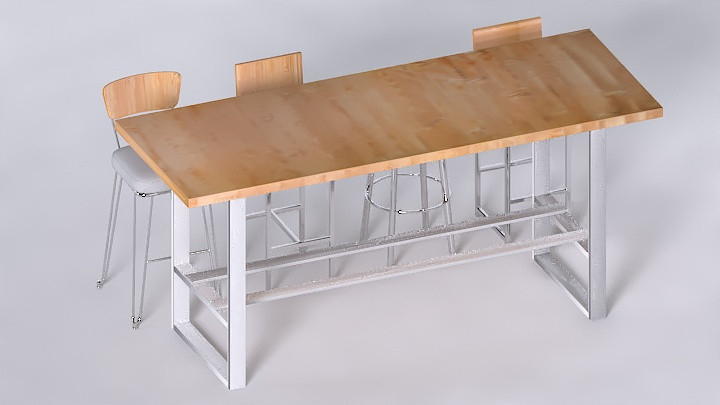 渲染模型_桌椅489