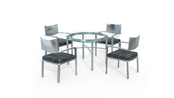 渲染模型_桌椅515