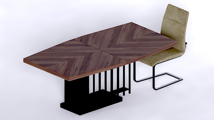 渲染模型_桌椅645