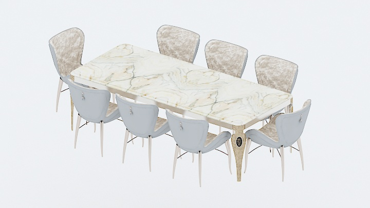 渲染模型_桌椅694