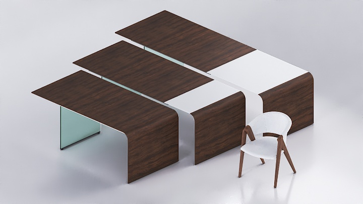 渲染模型_桌椅722