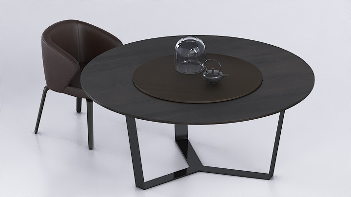 渲染模型_桌椅731