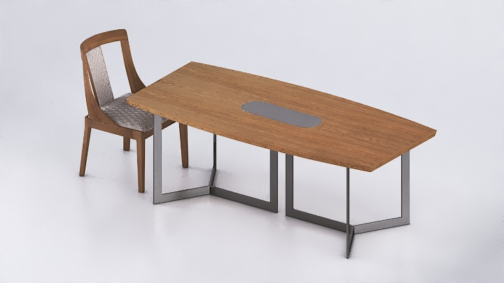 渲染模型_桌椅738
