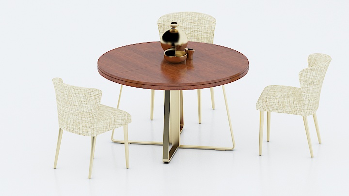 渲染模型_桌椅767