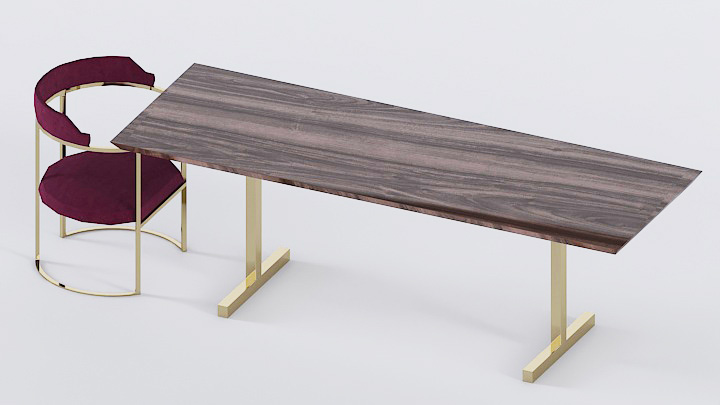 渲染模型_桌椅839