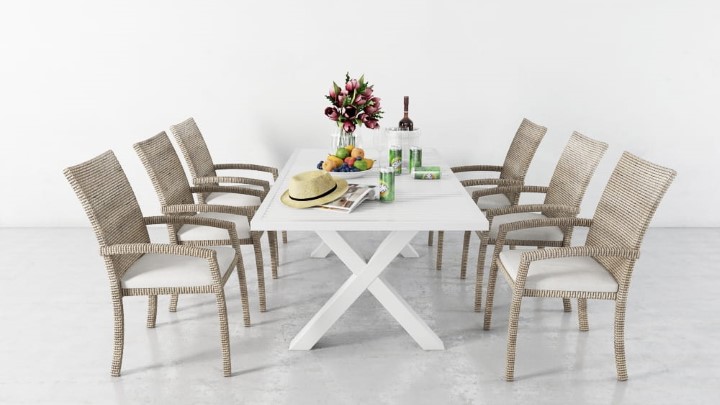 渲染模型_桌椅915