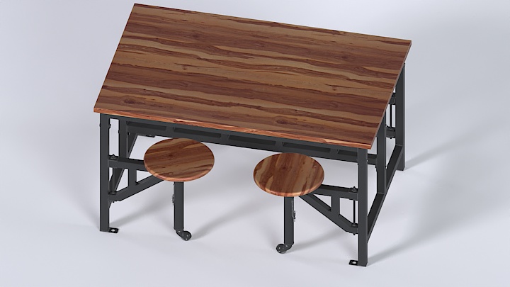 渲染模型_桌椅932