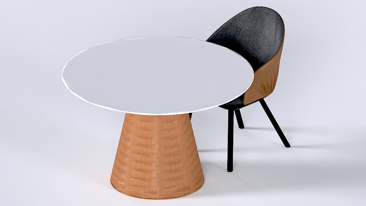 渲染模型_桌椅962