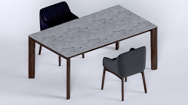 渲染模型_桌椅965