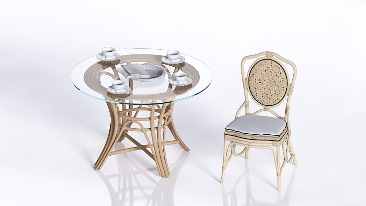 渲染模型_桌椅994