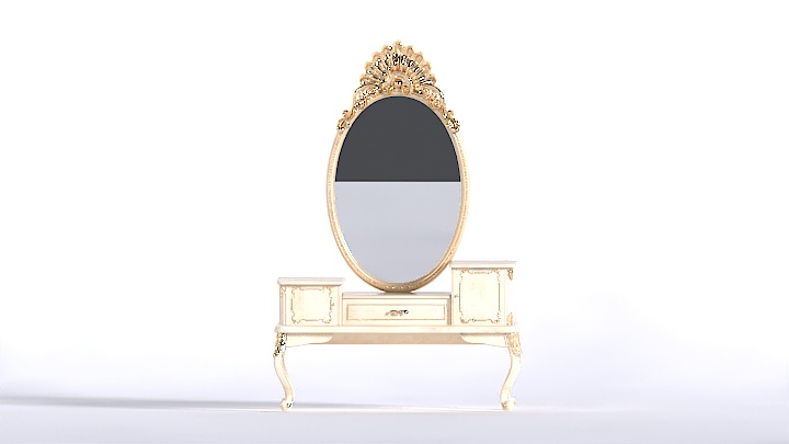 渲染模型_梳妆台060