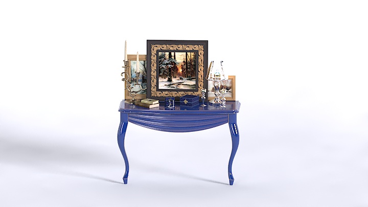 渲染模型_梳妆台065