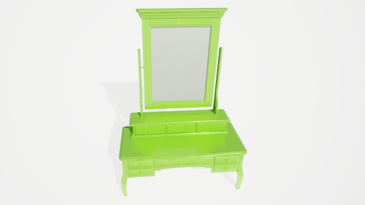 渲染模型_梳妆台073