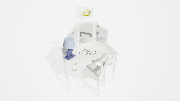 渲染模型_梳妆台076