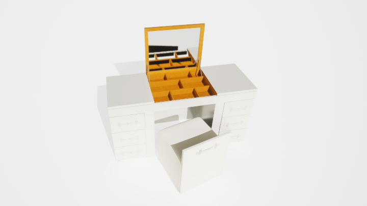 渲染模型_梳妆台082