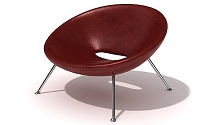 渲染模型_椅子2943