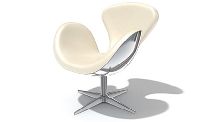 渲染模型_椅子2956