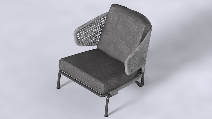 渲染模型_椅子3052