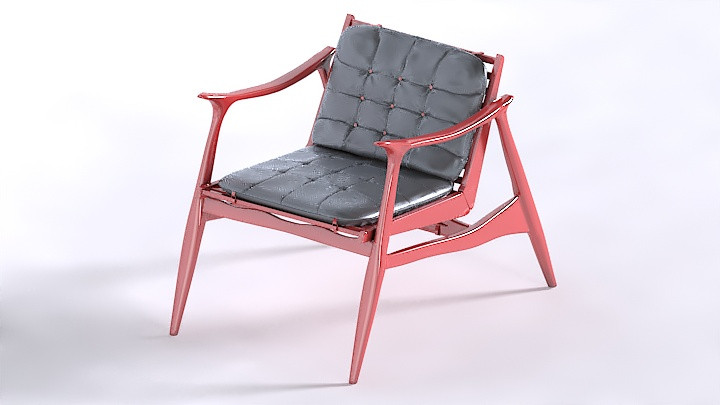 渲染模型_椅子3069