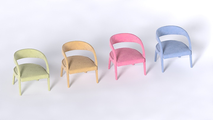 渲染模型_椅子3070