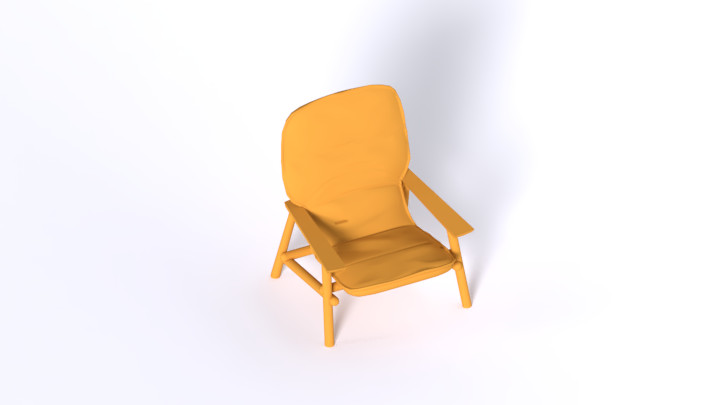 渲染模型_椅子3216