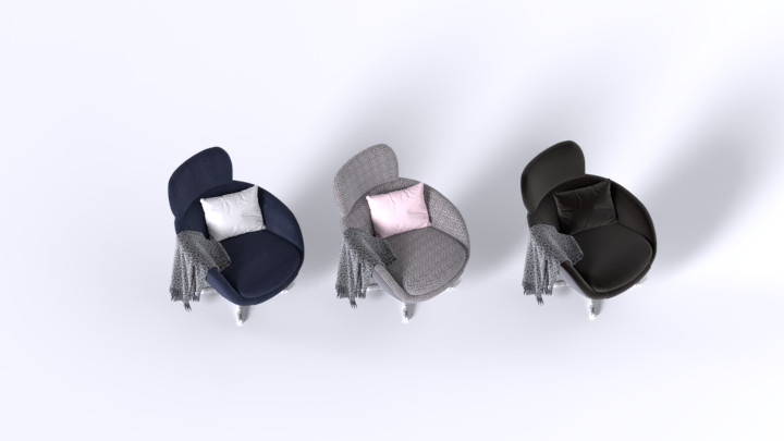 渲染模型_椅子3234