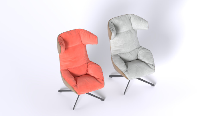 渲染模型_椅子3235