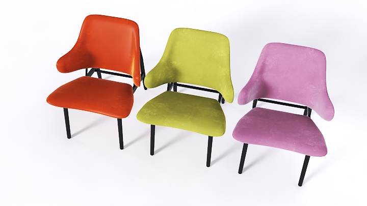 渲染模型_椅子3267