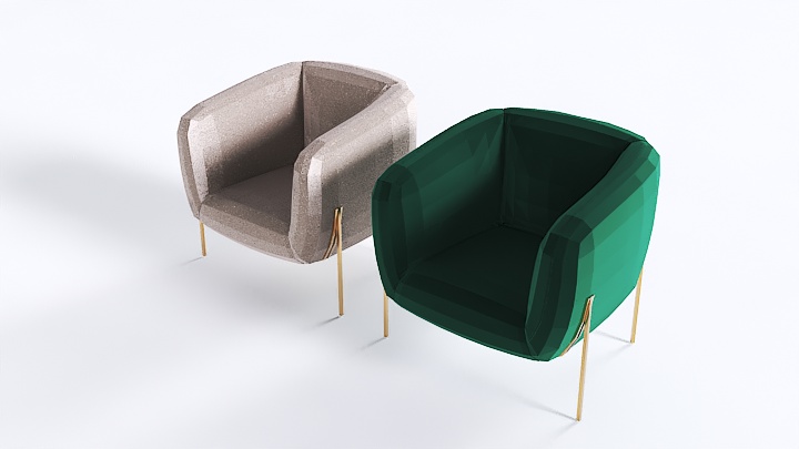 渲染模型_椅子3301