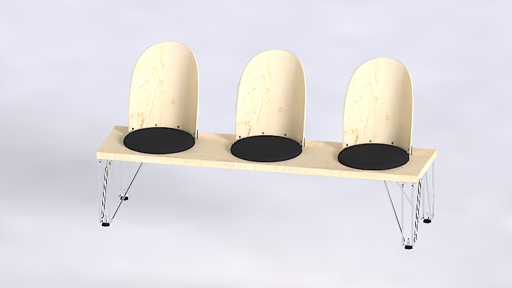 渲染模型_椅子3404