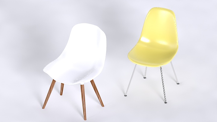 渲染模型_椅子3410