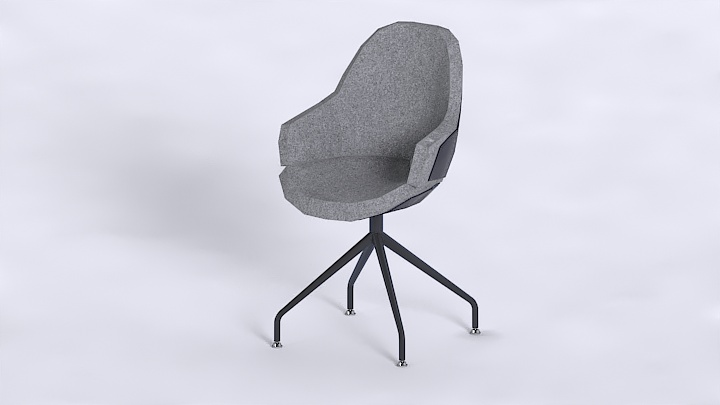 渲染模型_椅子3411