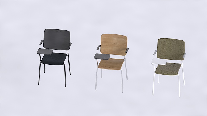 渲染模型_椅子3415